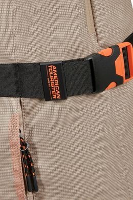 Сумка дорожня з просоченням від вологи на 2-х колесах American Tourister Urban Track M MD1*202;15 LMTD Beige/Orange (середня)