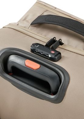 Сумка дорожня з просоченням від вологи на 2-х колесах American Tourister Urban Track M MD1*202;15 LMTD Beige/Orange (середня)