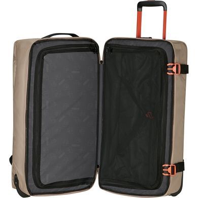 Сумка дорожня з просоченням від вологи на 2-х колесах American Tourister Urban Track M MD1*202;15 LMTD Beige/Orange (середня)