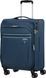 Легка валіза American Tourister AeroSpin текстильна на 4-х колесах MH6*001;31 Indigo (мала)