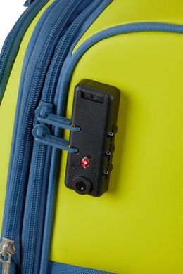 Валіза American Tourister Daring Dash текстильна на 4-х колесах MF7*001 Lime Coronet (мала)