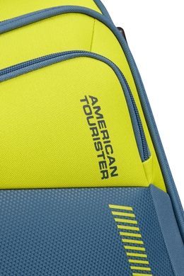 Валіза American Tourister Daring Dash текстильна на 4-х колесах MF7*002 Lime Coronet (середня)