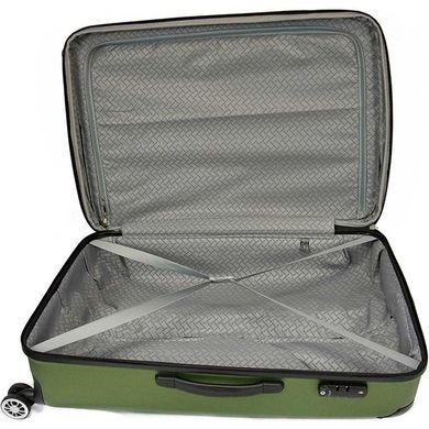 Чемодан Travelite City из ABS пластика на 4-х колесах 073048 Green (средний)