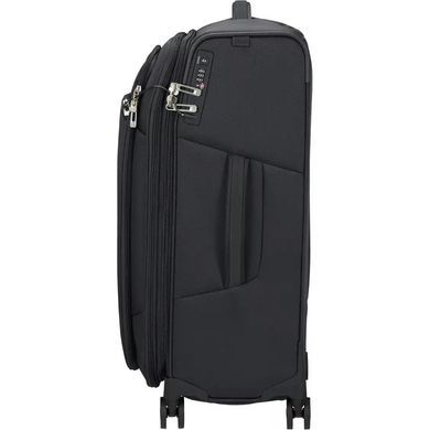 Чемодан Samsonite Respark текстильный на 4-х колесах KJ3*004 Ozone Black (малый)
