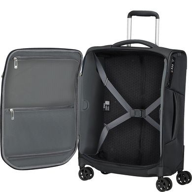 Чемодан Samsonite Respark текстильный на 4-х колесах KJ3*004 Ozone Black (малый)
