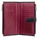 Женский кошелек из натуральной кожи Visconti Colorado Jade CD23 Black Red
