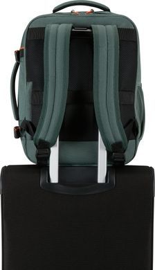 Рюкзак дорожный American Tourister Take2Cabin MS Sport для ручной клади в Wizz Air/Ryanair и ноутбуке до 15,6" 91G*018 Dark Forest