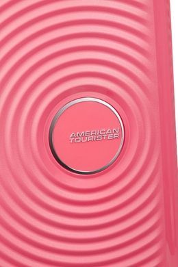 Чемодан American Tourister SoundBox Mini из полипропилена на 4-х колесах MG8*001 Sun Kissed Coral (экстра малый)