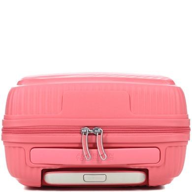 Чемодан American Tourister SoundBox Mini из полипропилена на 4-х колесах MG8*001 Sun Kissed Coral (экстра малый)