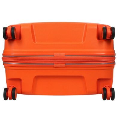 Чемодан Roncato B-Flying из полипропилена на 4-х колесах с расширением 418181 Arancio Brillante (большой)