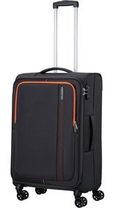 Чемодан текстильный на 4-х колесах American Tourister Sea Seeker MD7*002 Charcoal Grey (средний)