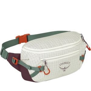 Поясна сумка-бананка Osprey Transporter Waist Pack 3L 009.3215 mystery White/moody burgundy