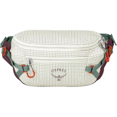 Поясна сумка-бананка Osprey Transporter Waist Pack 3L 009.3215 mystery White/moody burgundy