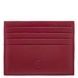Кожаная кредитница Tony Perotti Cortina 5043 rosso (красная), Rosso (красный), Натуральная кожа, Гладкая, Красный