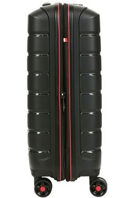 Валіза Roncato B-Flying Move з поліпропілену на 4-х колесах з розширенням 418183 Smoke Black (мала)