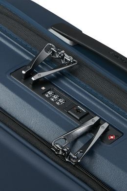 Чемодан Samsonite Intuo с отделением для ноутбука до 15,6" из полипропилена на 4-х колесах KL9*005 Blue Nights (малый)