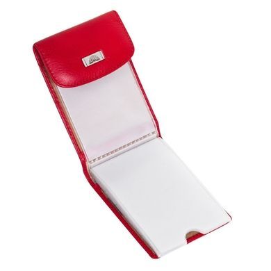 Кожаная кредитница Tony Perotti Contatto 1703 rosso (красная), *Rosso (красный), Натуральная кожа, Зернистая, Красный