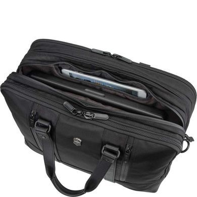 Сумка Victorinox Lexicon Professional Vt601114 Lexington з відділенням для ноутбука до 15,6", Чорний