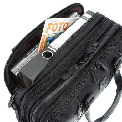 Сумка Victorinox Lexicon Professional Vt601114 Lexington з відділенням для ноутбука до 15,6", Чорний