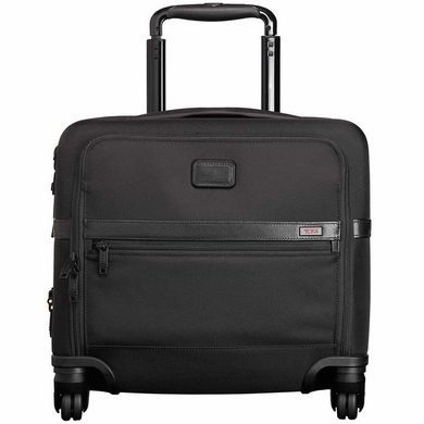 Tumi Alpha 2 Travel Compact 4 Wheeled Brief 026624D2, TumiAlpha2-Black