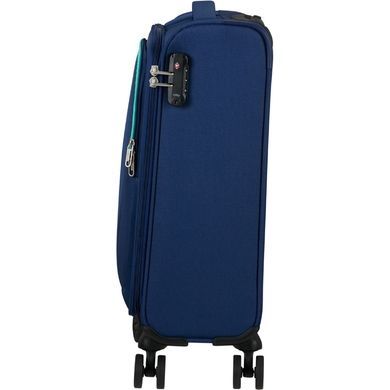 Валіза American Tourister Sea Seeker текстильна на 4-х колесах MD7*001;41 Combat Navy (мала)
