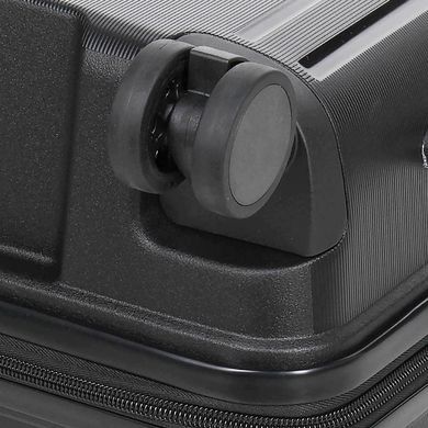 Чемодан Travelite Vaka из полипропилена на 4-х колесах TL076448-01 black (средний)
