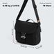 Сумка-месенджер HURU Messenger 14L з відділенням для ноутбука 14" Cordura500D Black