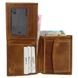 Мужское портмоне Karya из кожи Crazy Horse KR0996-32 рыжее