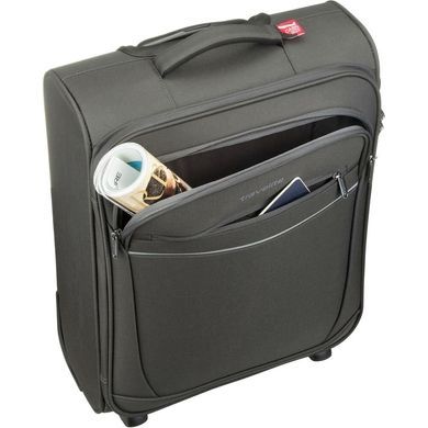 Валіза Travelite Cabin текстильна на 2-х колесах 090237 Anthracite (мала)