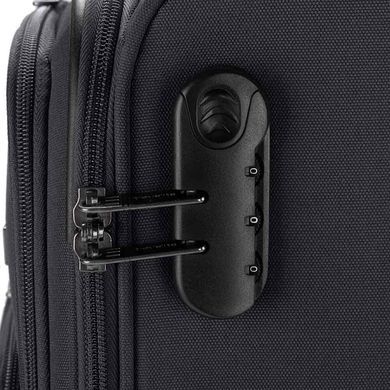 Валіза Travelite Kendo текстильна на 4-х колесах 090347 Black (мала)