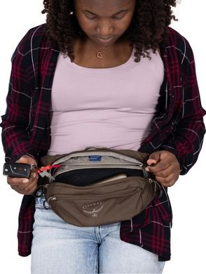 Поясна сумка-бананка Osprey Daylite Waist Driftshade 2л 009.4479 Тruffle brown