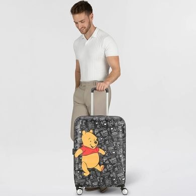 Чемодан American Tourister Wavebreaker Disney из ABS пластика на 4-х колесах 31C*004 Winnie The Pooh (средний)