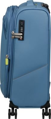 Водонепроникна валіза American Tourister Summerride текстильна на 4-х колесах ME7*104;11 Coronet Blue (мала)