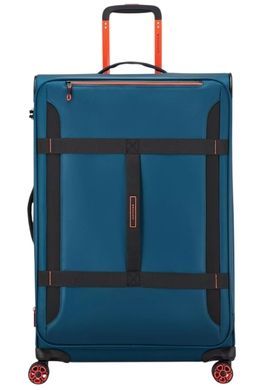 Валіза Roncato NORWAY текстильна на 4-х колесах з розширенням 414211 Blu Denim (велика)
