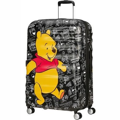 Чемодан American Tourister Wavebreaker Disney из ABS пластика на 4-х колесах 31C*007 Winnie The Pooh (большой)