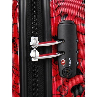 Чемодан American Tourister Wavebreaker Disney из ABS пластика на 4-х колесах 31C*007 Mickey Comics Red (большой)