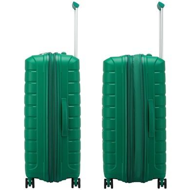 Чемодан Roncato B-Flying из полипропилена на 4-х колесах с расширением 418182 Verde brillante (средний)