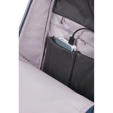 Женский рюкзак с отделением для ноутбука до 15.6" Samsonite Workationist KI9*007 Blueberry