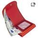 Женский кошелек из натуральной кожи Visconti Rainbow Zanzibar RB126 Red Multi