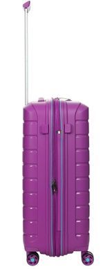 Чемодан Roncato B-Flying из полипропилена на 4-х колесах с расширением 418182 Orchidea (средний)
