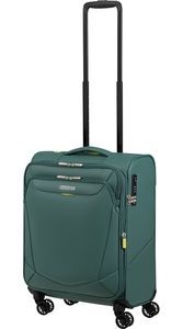 Водонепроникна валіза American Tourister Summerride текстильна на 4-х колесах ME7*104;14 Dark Forest (мала)