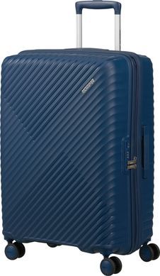 Чемодан American Tourister Diablast на 4-х колесах из полипропилена MK2*002;01 Darkwave Blue (средний)
