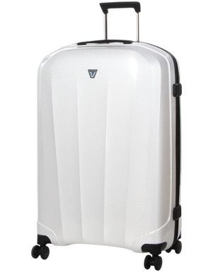 Валіза Roncato We Are Glam з композитного поліпропілену на 4-х колесах 5951/0130 Bianco/Nero (велика)