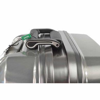 Чемодан Lojel Kozmos из поликарбоната на 4-х колесах CF1375-2S Metal Silver (малый)