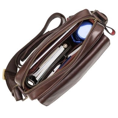 Сумка мужская из натуральной кожи Visconti Merlin Vesper A5 ML36 Brown
