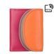 Женский кошелек из натуральной кожи Visconti Rainbow Zanzibar RB126 Orange Multi
