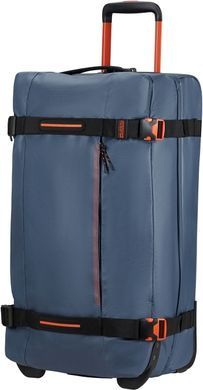Сумка дорожня з просоченням від вологи на 2-х колесах American Tourister Urban Track M MD1*202;31 LMTD Navy/Orange (середня)
