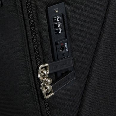 Легкий чемодан Samsonite Litebeam текстильный на 2-х колесах KL7*002 Black (малый)