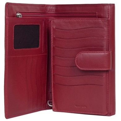 Кожаное портмоне-клатч Tony Perotti Cortina 5073 rosso (красное), Красный