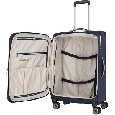 Валіза Travelite Miigo текстильна на 4-х колесах TL092748-20 deep sea blue (середня)